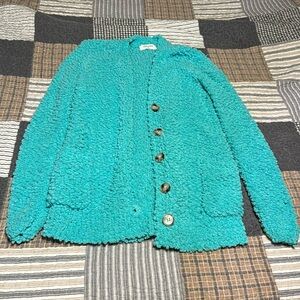 Cyan Cardigan